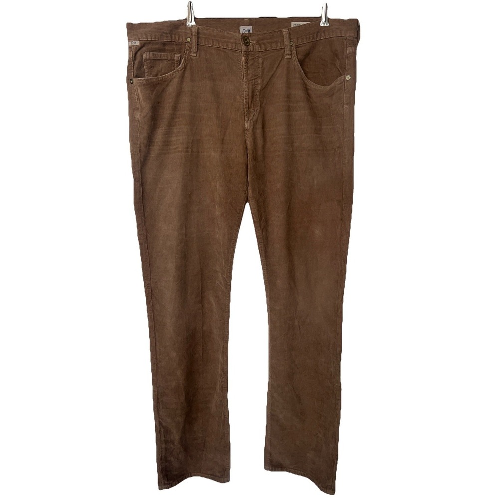 Citizens of Humanity Corduroy Pants Jeans‎ Men's 38 (Fits 40x34) Brown Velour